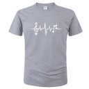 Herre musik t-shirt T2092 2