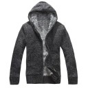 Herre pelset sweater F209 4