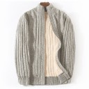 Herre pelset sweater F246 7
