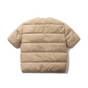 Herre quiltet vest med lynlås og lynlåslommer polyester til hverdagsbrug, vandreture og udendørs aktiviteter 2