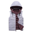 Herre quiltet vest, vendbar 3