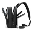 Herre skuldertaske med USB-port T341 3