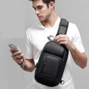 Herre skuldertaske med USB-port T374 3