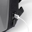 Herre skuldertaske med USB-port T393 3