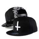 Herre snapback med kryds T113 2