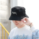 Herre Sort Vendbar Fiskerhat 56-62 cm Sommerhat med Peak Solbeskyttelse Moderigtigt Streetwear Stilfuldt Tilbehør 2