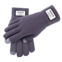 Herre strikkede handsker J2168 5