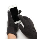 Herre strikkede handsker J2168 1