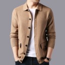 Herre sweater med knapper A2611 6