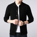Herre sweater med knapper A2611 4