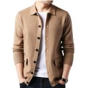 Herre sweater med knapper A2611 2