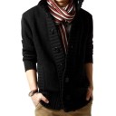 Herre sweater med knapper A2617 2