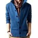 Herre sweater med knapper A2617 3
