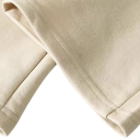 Herre sweatpants ensfarvede med tryk på siden med snøre og lommer polyester Komfortable til fritid og sportsaktiviteter 3