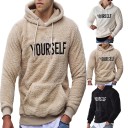Herre sweatshirt med pels 3