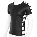 Herre T-shirt i imiteret læder T2383 3