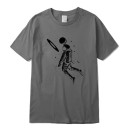 Herre-T-shirt med astronaut T2204 1