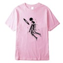 Herre-T-shirt med astronaut T2204 13