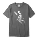 Herre-T-shirt med astronaut T2204 2