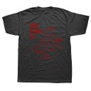 Herre-T-shirt med flyprint T2203 2