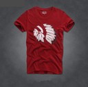Herre-T-shirt med indisk print J2681 5