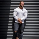 Herre T-shirt med lange ærmer F1791 5