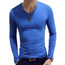 Herre T-shirt med lange ærmer T2062 2