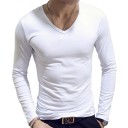 Herre T-shirt med lange ærmer T2062 2