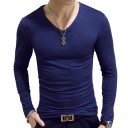 Herre T-shirt med lange ærmer T2062 2