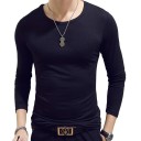 Herre T-shirt med lange ærmer T2062 1