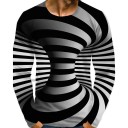 Herre T-shirt med lange ærmer T2109 2