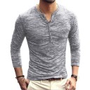 Herre T-shirt med lange ærmer T2158 2