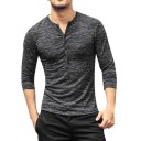 Herre T-shirt med lange ærmer T2158 5