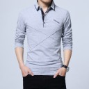 Herre T-shirt med lange ærmer T2221 4
