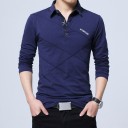 Herre T-shirt med lange ærmer T2221 5