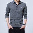 Herre T-shirt med lange ærmer T2221 6