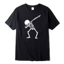 Herre-T-shirt med skelet T2063 1