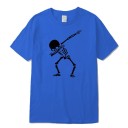 Herre-T-shirt med skelet T2063 2