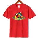 Herre-T-shirt T2042 3