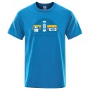 Herre-T-shirt T2055 10