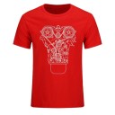 Herre-T-shirt T2220 4