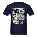 Herre-T-shirt T2329 7