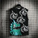 Herre tanktop med dinosaurer 1