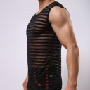 Herre tanktop med gennemsigtighed T1974 4