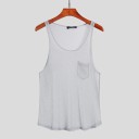 Herre tanktop med gennemsigtighed T1990 2