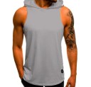 Herre tanktop med hætte F1831 7