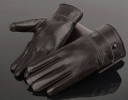 Herre vinterhandsker lavet af ægte læder 6