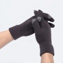 Herre vinterstrikkede handsker 4