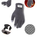 Herre vinterstrikkede touchscreen-handsker J2214 1