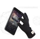 Herre vinterstrikkede touchscreen-handsker J2214 3